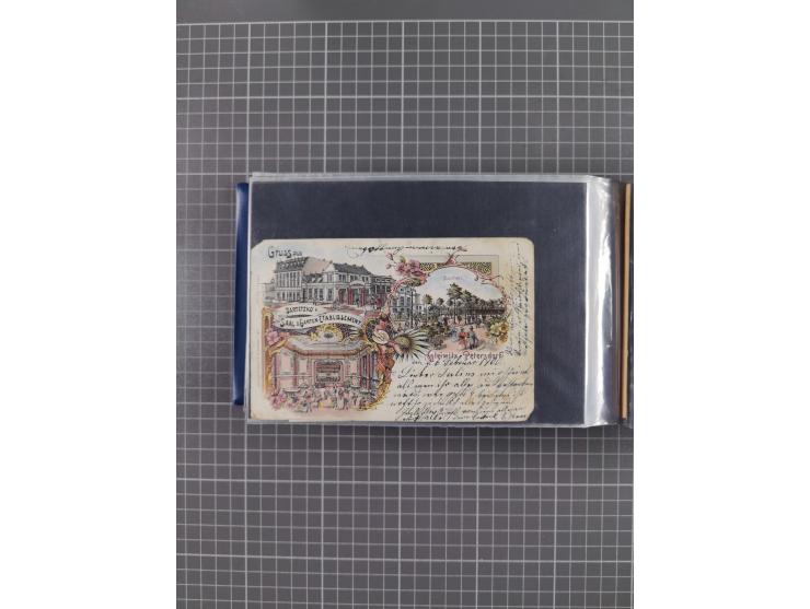 GLEIWITZ, rund 175 Karten, dabei 'Gruß aus', Lithos, Straßenansichten, etc.