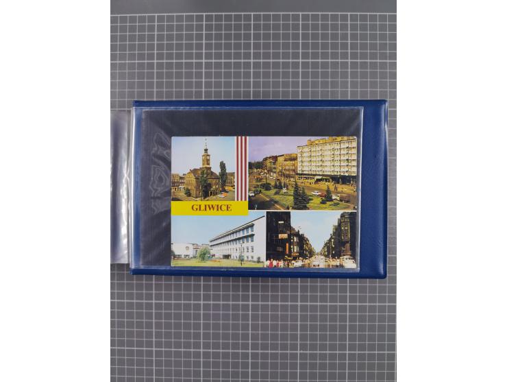 GLEIWITZ, rund 175 Karten, dabei 'Gruß aus', Lithos, Straßenansichten, etc.