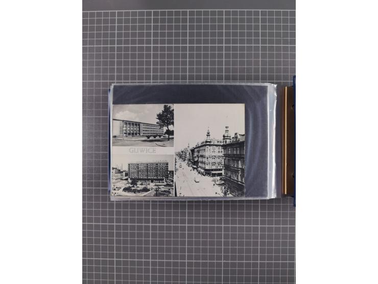GLEIWITZ, rund 175 Karten, dabei 'Gruß aus', Lithos, Straßenansichten, etc.