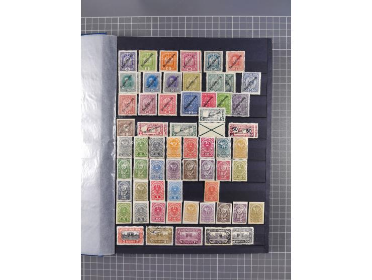 1872/2007 (ca.), meist ungebrauchte/postfrische Sammlungspartie mit vielen besseren Sätzen und Ausgaben, dabei Blitz/Maske, W