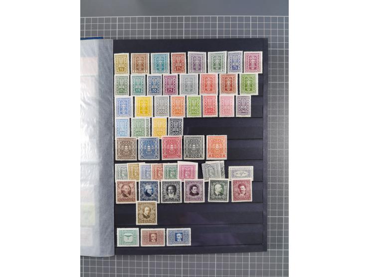 1872/2007 (ca.), meist ungebrauchte/postfrische Sammlungspartie mit vielen besseren Sätzen und Ausgaben, dabei Blitz/Maske, W