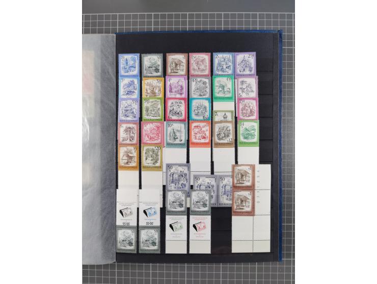 1872/2007 (ca.), meist ungebrauchte/postfrische Sammlungspartie mit vielen besseren Sätzen und Ausgaben, dabei Blitz/Maske, W