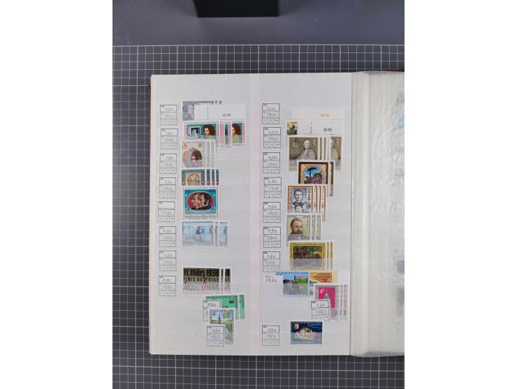 1872/2007 (ca.), meist ungebrauchte/postfrische Sammlungspartie mit vielen besseren Sätzen und Ausgaben, dabei Blitz/Maske, W