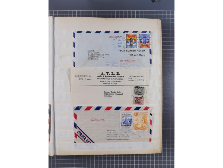 1931/81 (ca), over 120 cards and covers, incl. some better and early items, some Zeppelin Mail, etc., in one album