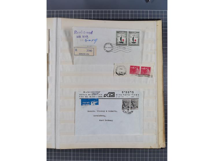 1931/81 (ca), over 120 cards and covers, incl. some better and early items, some Zeppelin Mail, etc., in one album