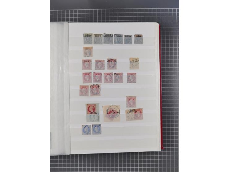 Baden bis Württemberg, gestempelter/ungebrauchter und postfrischer Sammlungsbestand, dabei u.a. Bayern Mi.-Nr. 1Ia ungebrauch