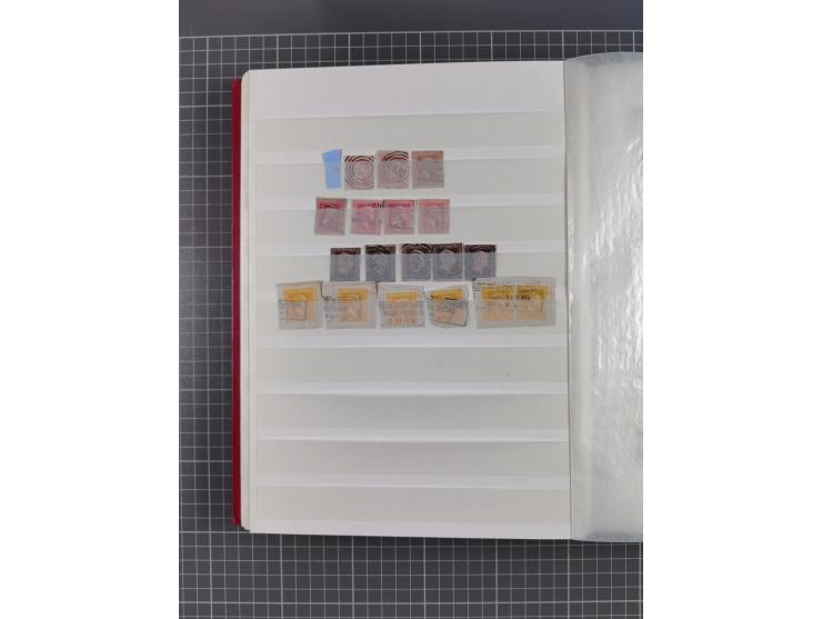 Baden bis Württemberg, gestempelter/ungebrauchter und postfrischer Sammlungsbestand, dabei u.a. Bayern Mi.-Nr. 1Ia ungebrauch