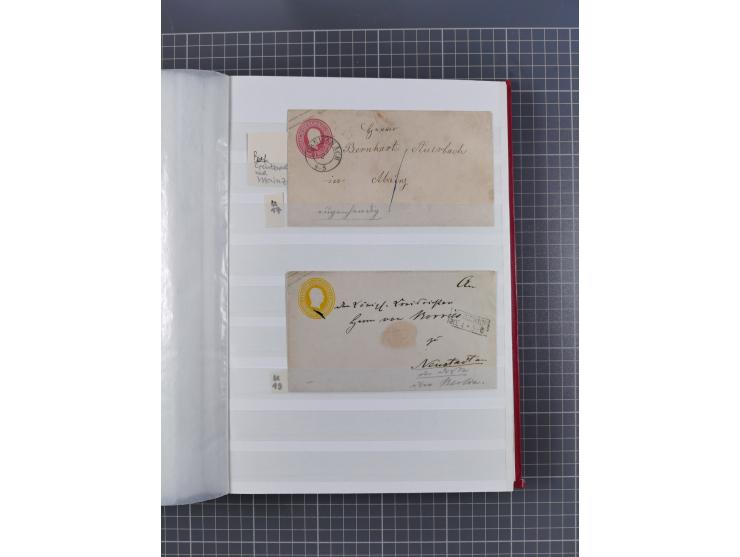 Baden bis Württemberg, gestempelter/ungebrauchter und postfrischer Sammlungsbestand, dabei u.a. Bayern Mi.-Nr. 1Ia ungebrauch