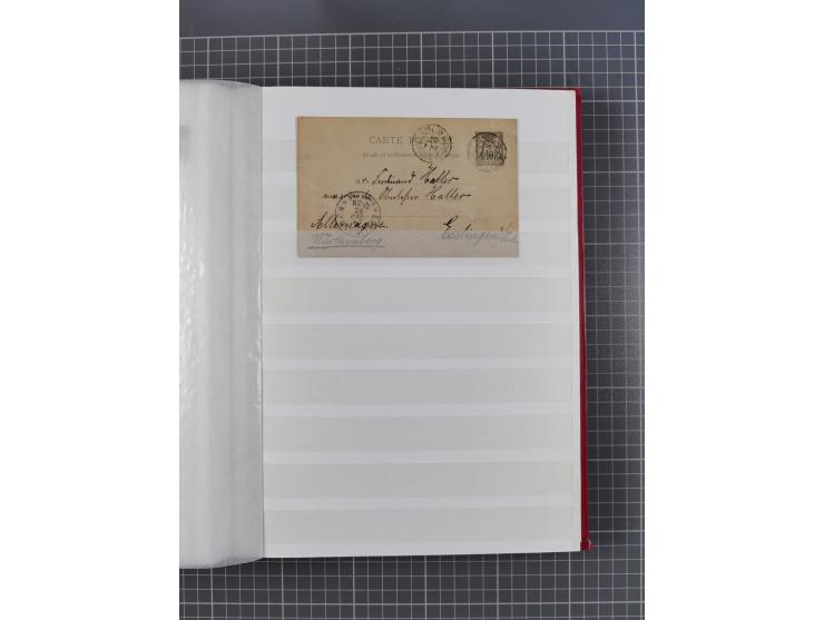 Baden bis Württemberg, gestempelter/ungebrauchter und postfrischer Sammlungsbestand, dabei u.a. Bayern Mi.-Nr. 1Ia ungebrauch