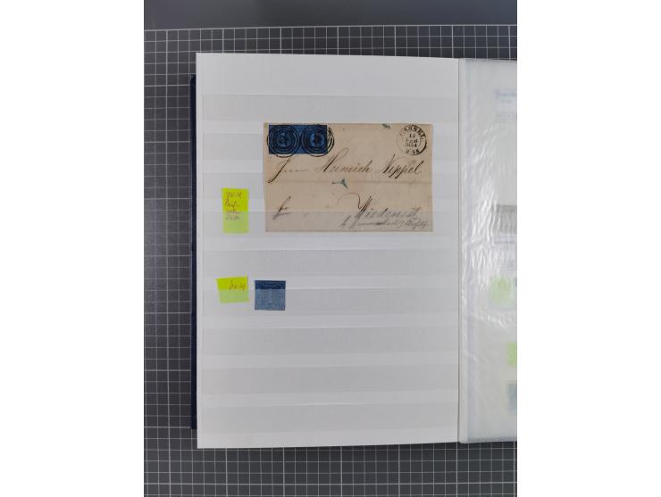 Baden bis Württemberg, gestempelter/ungebrauchter und postfrischer Sammlungsbestand, dabei u.a. Bayern Mi.-Nr. 1Ia ungebrauch