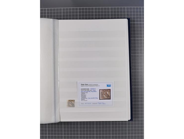 Baden bis Württemberg, gestempelter/ungebrauchter und postfrischer Sammlungsbestand, dabei u.a. Bayern Mi.-Nr. 1Ia ungebrauch