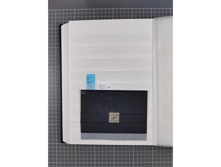 Baden bis Württemberg, gestempelter/ungebrauchter und postfrischer Sammlungsbestand, dabei u.a. Bayern Mi.-Nr. 1Ia ungebrauch