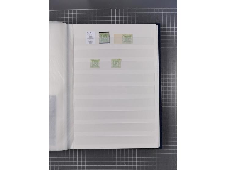 Baden bis Württemberg, gestempelter/ungebrauchter und postfrischer Sammlungsbestand, dabei u.a. Bayern Mi.-Nr. 1Ia ungebrauch