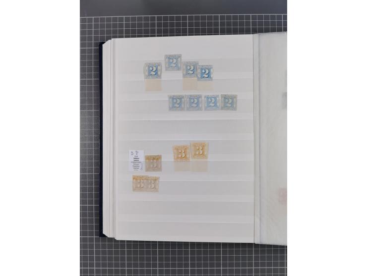 Baden bis Württemberg, gestempelter/ungebrauchter und postfrischer Sammlungsbestand, dabei u.a. Bayern Mi.-Nr. 1Ia ungebrauch