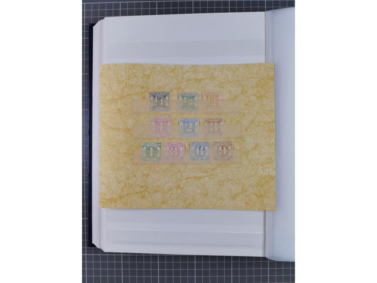 Baden bis Württemberg, gestempelter/ungebrauchter und postfrischer Sammlungsbestand, dabei u.a. Bayern Mi.-Nr. 1Ia ungebrauch