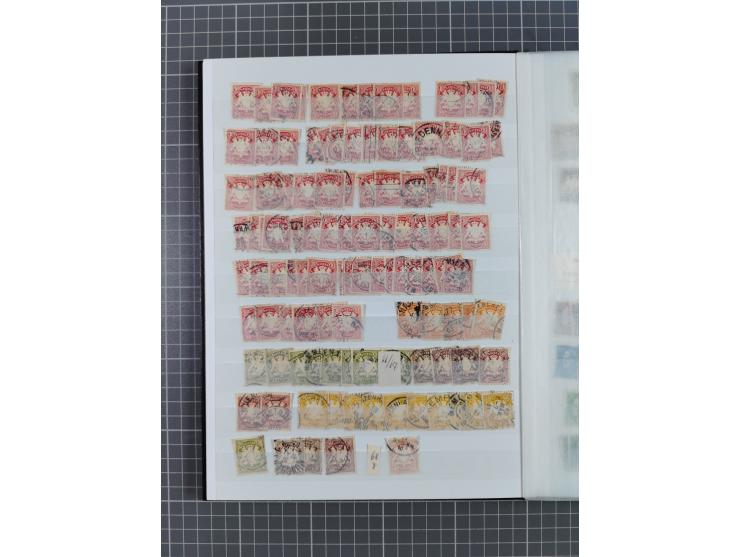 Baden bis Württemberg, gestempelter/ungebrauchter und postfrischer Sammlungsbestand, dabei u.a. Bayern Mi.-Nr. 1Ia ungebrauch