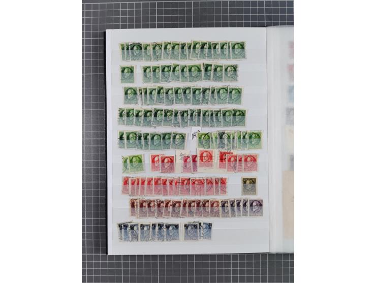 Baden bis Württemberg, gestempelter/ungebrauchter und postfrischer Sammlungsbestand, dabei u.a. Bayern Mi.-Nr. 1Ia ungebrauch