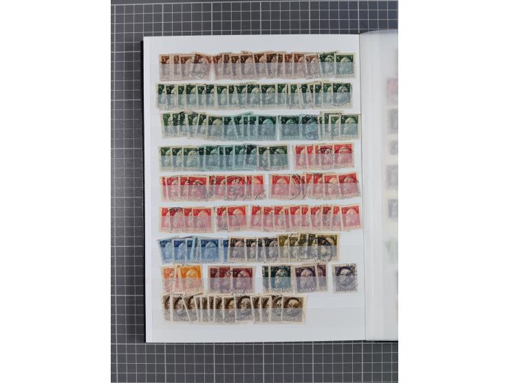 Baden bis Württemberg, gestempelter/ungebrauchter und postfrischer Sammlungsbestand, dabei u.a. Bayern Mi.-Nr. 1Ia ungebrauch