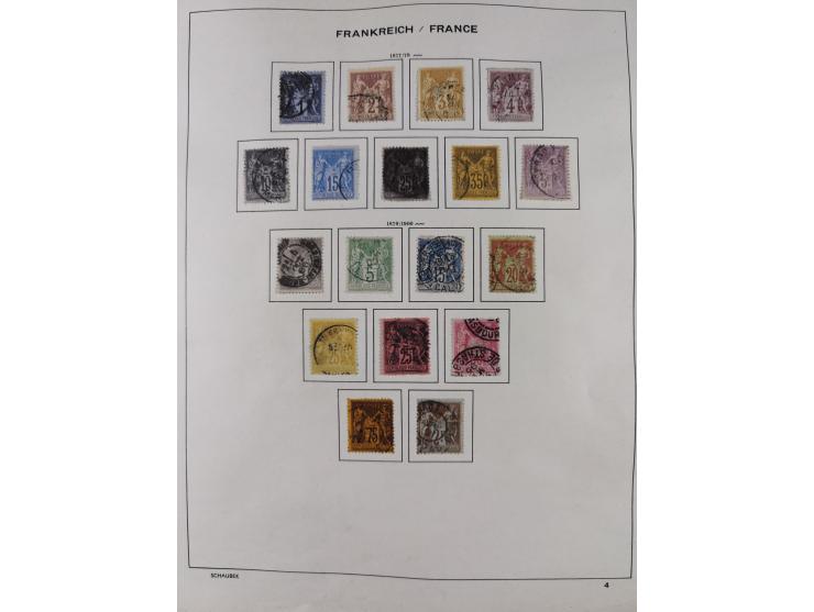 1849/1961, unused and used collection, including some French Colonies, a few better items like Mi.-Nr. 152 used, 239 used and