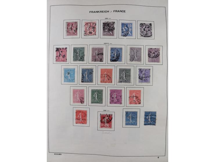 1849/1961, unused and used collection, including some French Colonies, a few better items like Mi.-Nr. 152 used, 239 used and