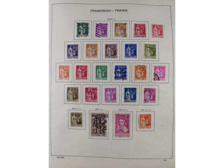 1849/1961, unused and used collection, including some French Colonies, a few better items like Mi.-Nr. 152 used, 239 used and