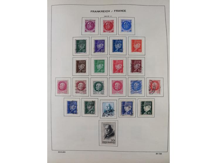 1849/1961, unused and used collection, including some French Colonies, a few better items like Mi.-Nr. 152 used, 239 used and