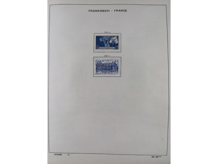 1849/1961, unused and used collection, including some French Colonies, a few better items like Mi.-Nr. 152 used, 239 used and