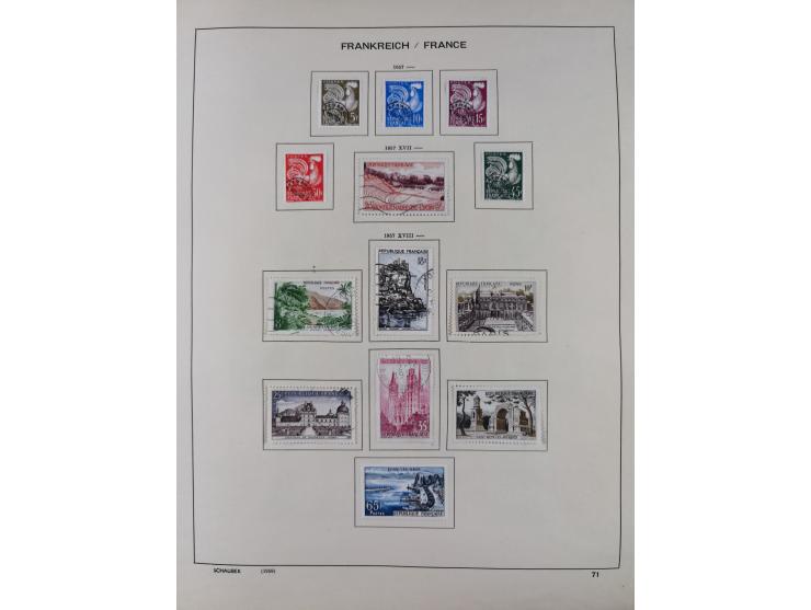 1849/1961, unused and used collection, including some French Colonies, a few better items like Mi.-Nr. 152 used, 239 used and