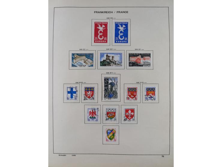 1849/1961, unused and used collection, including some French Colonies, a few better items like Mi.-Nr. 152 used, 239 used and