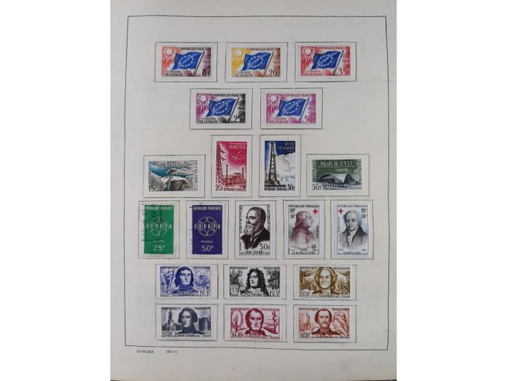 1849/1961, unused and used collection, including some French Colonies, a few better items like Mi.-Nr. 152 used, 239 used and