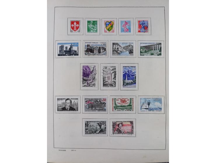 1849/1961, unused and used collection, including some French Colonies, a few better items like Mi.-Nr. 152 used, 239 used and