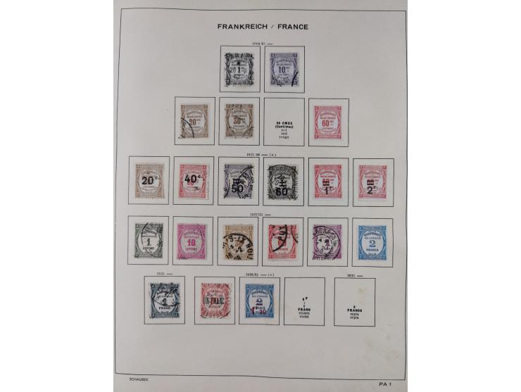 1849/1961, unused and used collection, including some French Colonies, a few better items like Mi.-Nr. 152 used, 239 used and