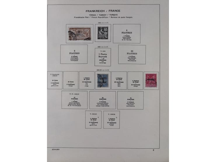 1849/1961, unused and used collection, including some French Colonies, a few better items like Mi.-Nr. 152 used, 239 used and