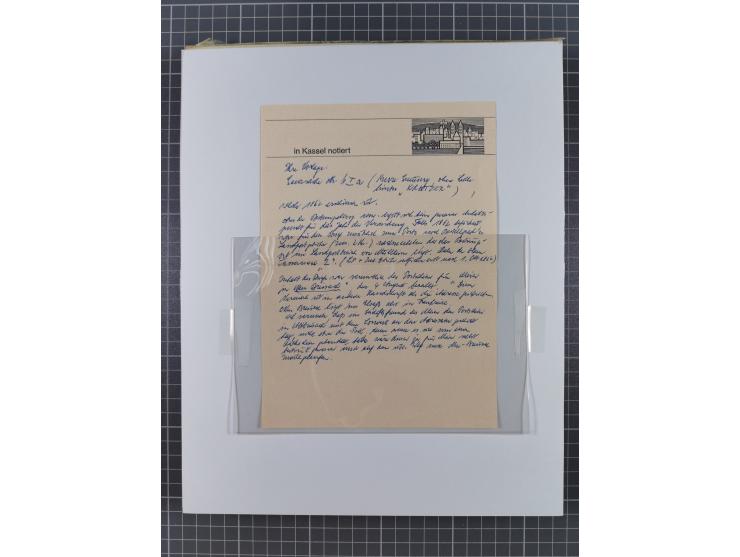 AACH bis ZELL, große Stempelsammlung von Vorphilatelie bis Nachverwendungen in 15 Schubern, mit über 900 Belegen und vielen l