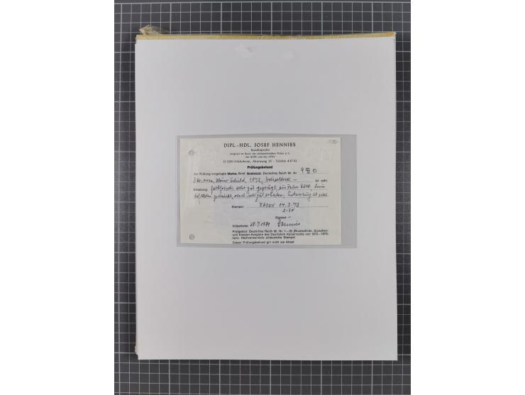 AACH bis ZELL, große Stempelsammlung von Vorphilatelie bis Nachverwendungen in 15 Schubern, mit über 900 Belegen und vielen l