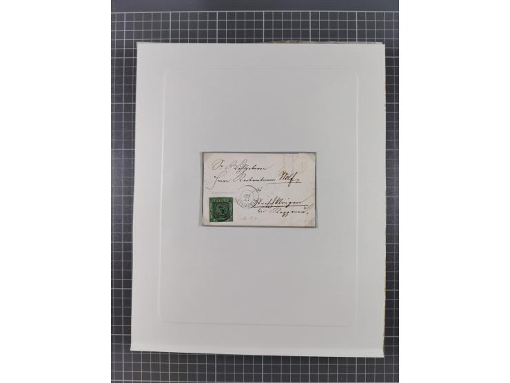 AACH bis ZELL, große Stempelsammlung von Vorphilatelie bis Nachverwendungen in 15 Schubern, mit über 900 Belegen und vielen l