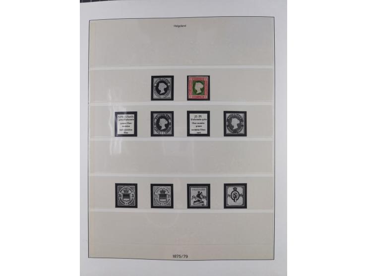 1849/1920, Baden bis Württemberg, meist gestempelte Sammlung mit besseren Werten und Ausgaben, ab Baden Mi.-Nr. 1a sign. Drah