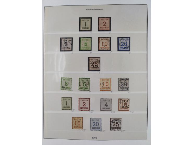 1849/1920, Baden bis Württemberg, meist gestempelte Sammlung mit besseren Werten und Ausgaben, ab Baden Mi.-Nr. 1a sign. Drah