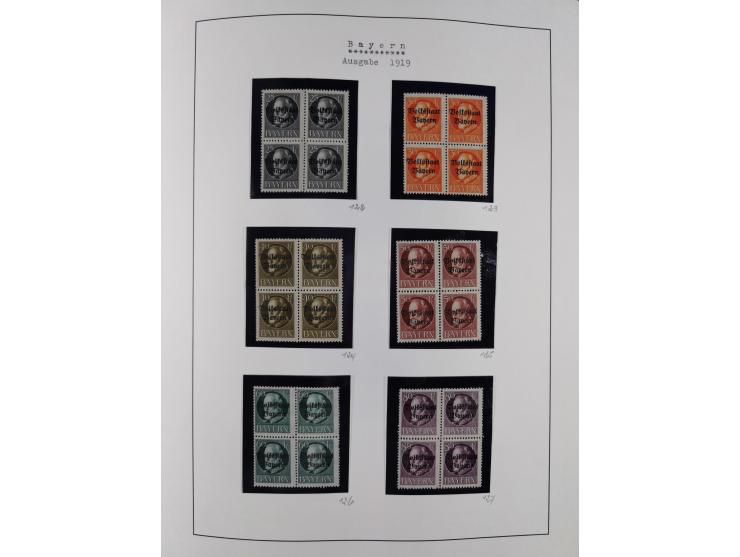 1849/1920, Baden bis Württemberg, meist gestempelte Sammlung mit besseren Werten und Ausgaben, ab Baden Mi.-Nr. 1a sign. Drah