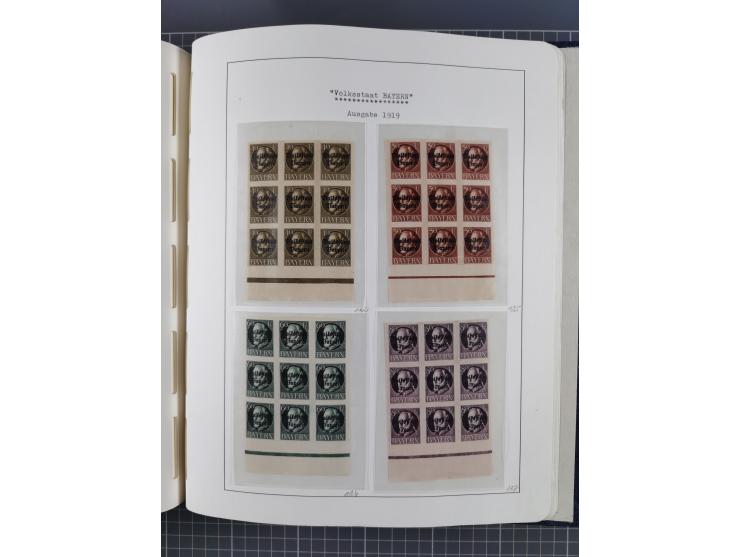 1849/1920, Baden bis Württemberg, meist gestempelte Sammlung mit besseren Werten und Ausgaben, ab Baden Mi.-Nr. 1a sign. Drah