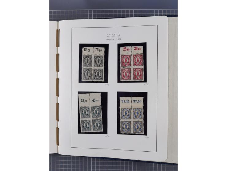 1849/1920, Baden bis Württemberg, meist gestempelte Sammlung mit besseren Werten und Ausgaben, ab Baden Mi.-Nr. 1a sign. Drah