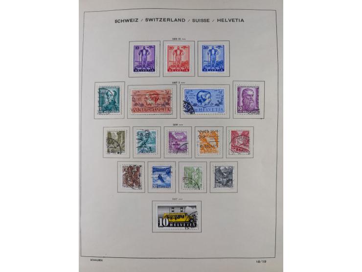 1850/1961, meist gestempelte Sammlung, mit einigen guten Werten, u.a. Mi.-Nr. 5II , 6I, 18, 19 gestempelt, teils signiert Pfe
