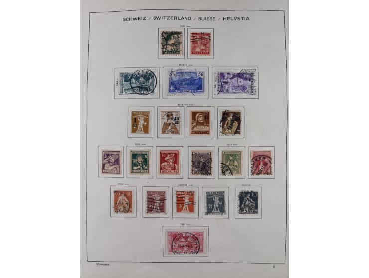 1850/1961, meist gestempelte Sammlung, mit einigen guten Werten, u.a. Mi.-Nr. 5II , 6I, 18, 19 gestempelt, teils signiert Pfe