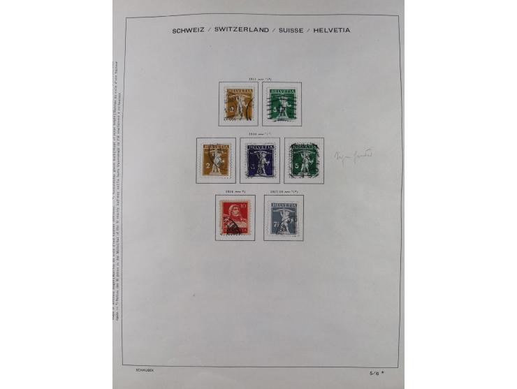 1850/1961, meist gestempelte Sammlung, mit einigen guten Werten, u.a. Mi.-Nr. 5II , 6I, 18, 19 gestempelt, teils signiert Pfe