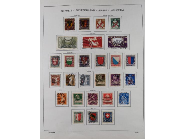 1850/1961, meist gestempelte Sammlung, mit einigen guten Werten, u.a. Mi.-Nr. 5II , 6I, 18, 19 gestempelt, teils signiert Pfe