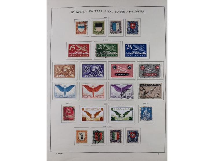 1850/1961, meist gestempelte Sammlung, mit einigen guten Werten, u.a. Mi.-Nr. 5II , 6I, 18, 19 gestempelt, teils signiert Pfe