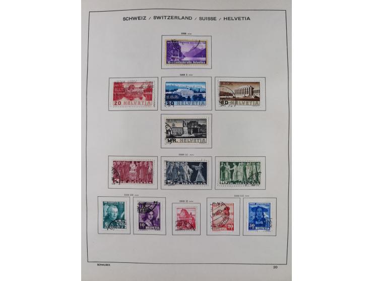 1850/1961, meist gestempelte Sammlung, mit einigen guten Werten, u.a. Mi.-Nr. 5II , 6I, 18, 19 gestempelt, teils signiert Pfe