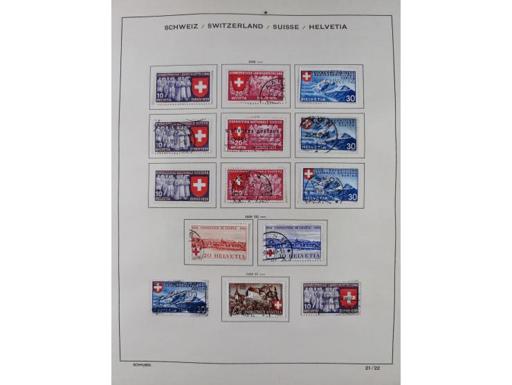 1850/1961, meist gestempelte Sammlung, mit einigen guten Werten, u.a. Mi.-Nr. 5II , 6I, 18, 19 gestempelt, teils signiert Pfe