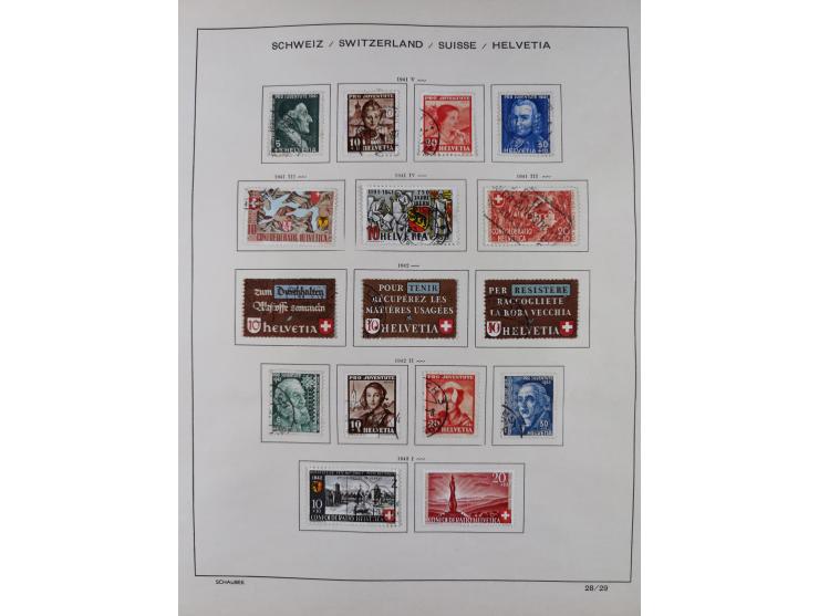 1850/1961, meist gestempelte Sammlung, mit einigen guten Werten, u.a. Mi.-Nr. 5II , 6I, 18, 19 gestempelt, teils signiert Pfe