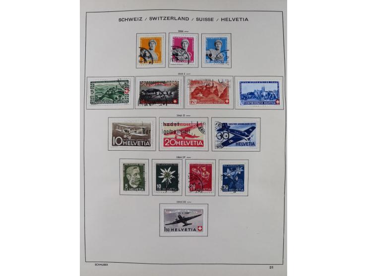 1850/1961, meist gestempelte Sammlung, mit einigen guten Werten, u.a. Mi.-Nr. 5II , 6I, 18, 19 gestempelt, teils signiert Pfe